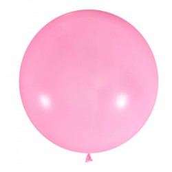 Розовый шар большой