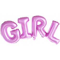 Буквы GIRL розовые