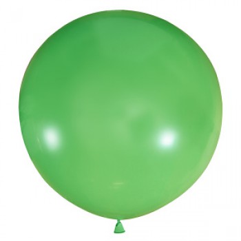 Большой зеленый шар.