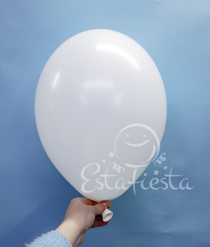 Белые шары 14"