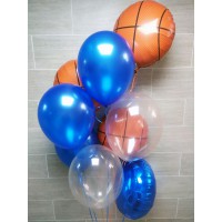 Фонтан из шаров для баскетболиста