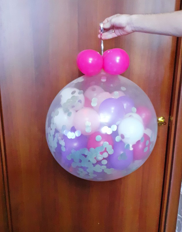 Шар-сюрприз с конфетти