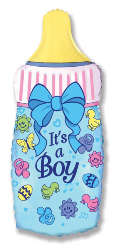 Голубая бутылочка "It's a boy"