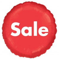 Красный круг "Sale"