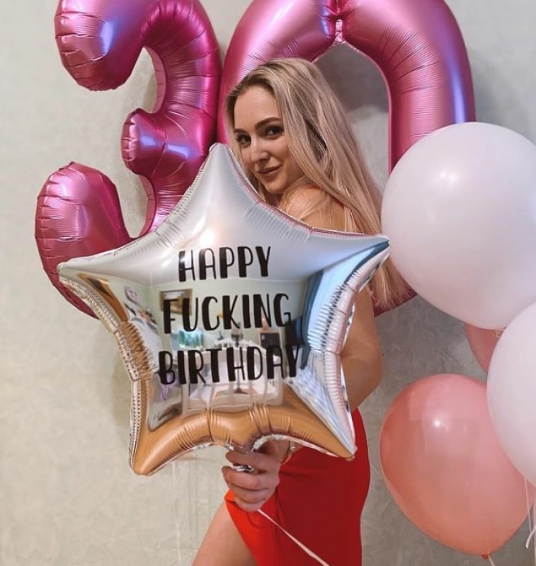 Серебряная звезда с надписью