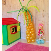 Кукла из шаров и пальма на детские праздники