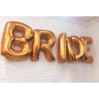 Буквы BRIDE