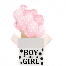 Коробка с шарами "Boy or girl"
