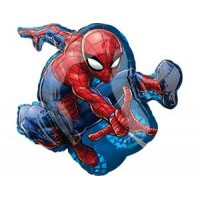 Фигурный шар Человек-паук в прыжке
