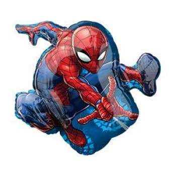 Гелиевый фигурный шар Человек-паук в прыжке