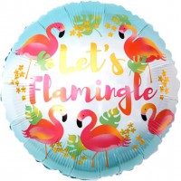 Шар-круг "Let's Flamingle!"