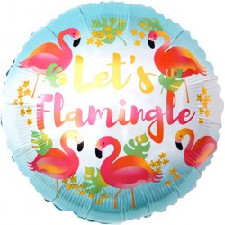 Шар-круг "Let's Flamingle!"