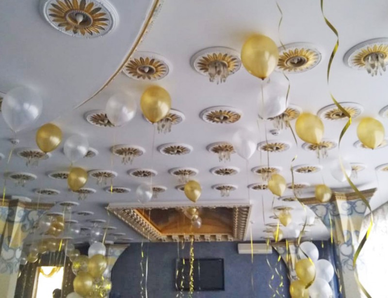 Шары под потолок