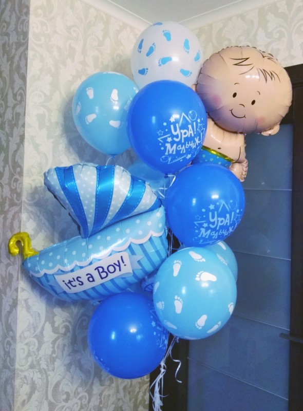 Фонтан "Малыш" на выписку из роддома