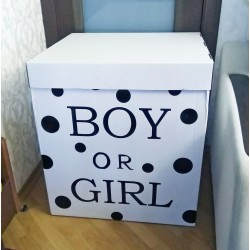 Коробка с шарами "Boy or girl"